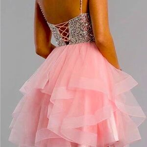 Plus size Spaghetti straps tulle dress